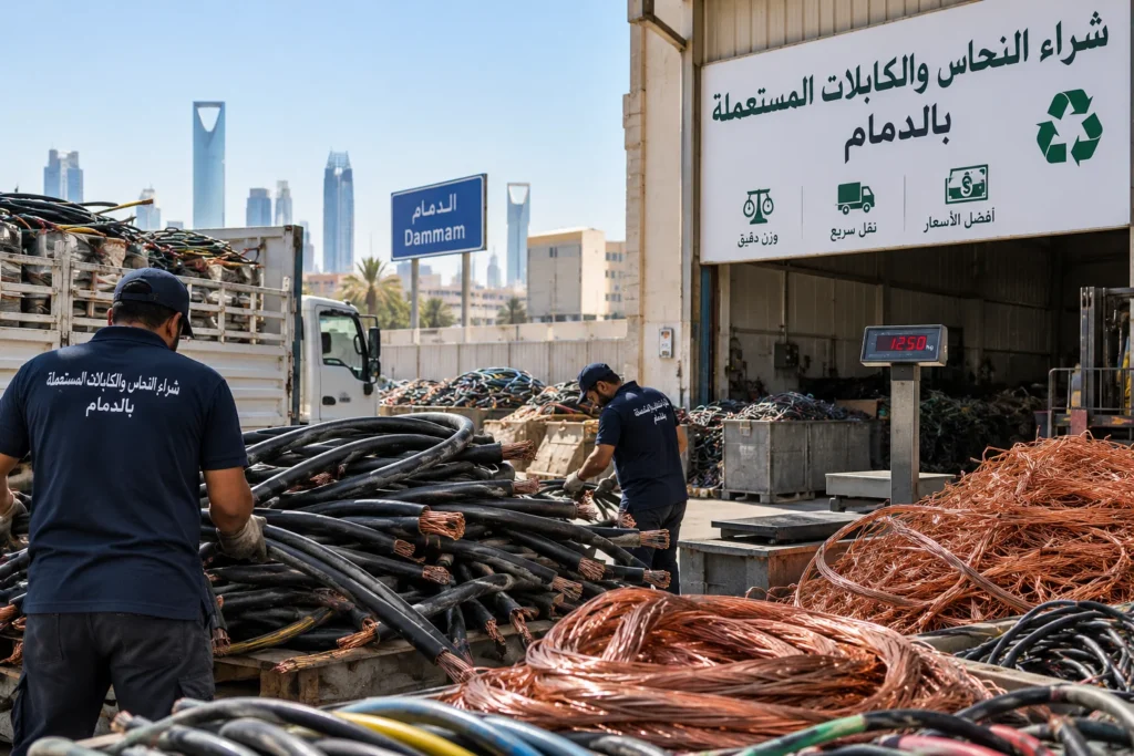 نحاس سكراب مجمع للبيع في الدمام