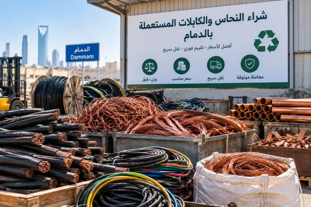 شراء خردة النحاس في الدمام