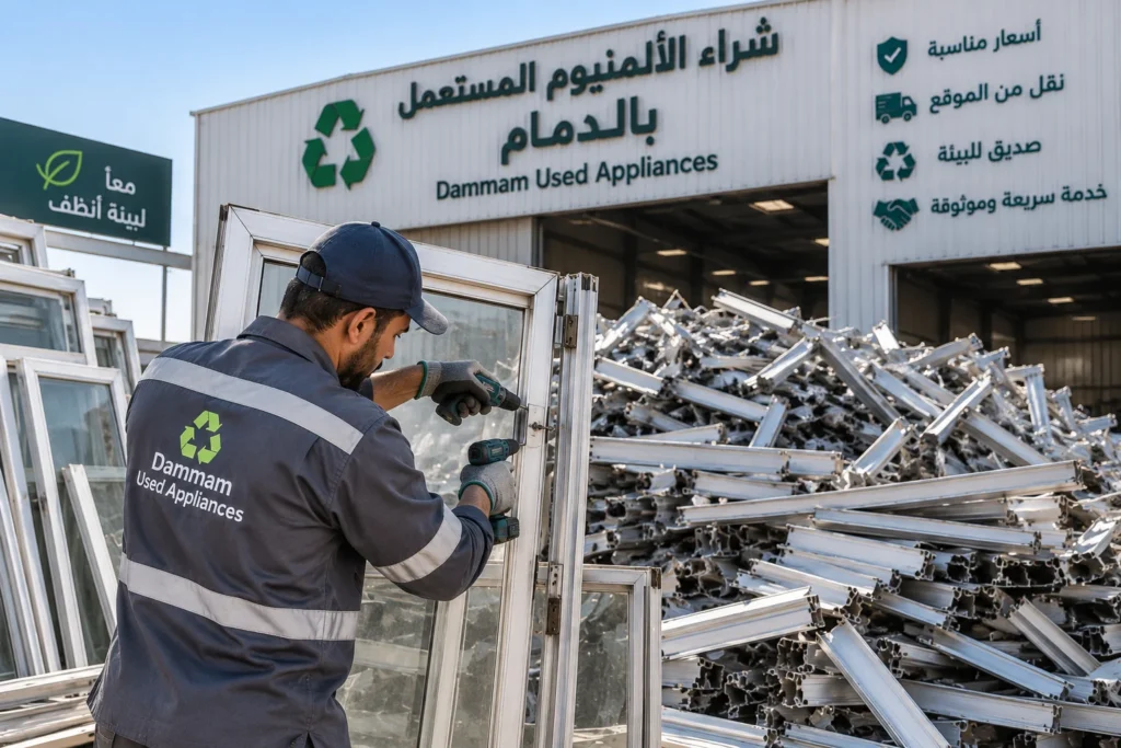 فك شبابيك وأبواب الألمنيوم في الدمام